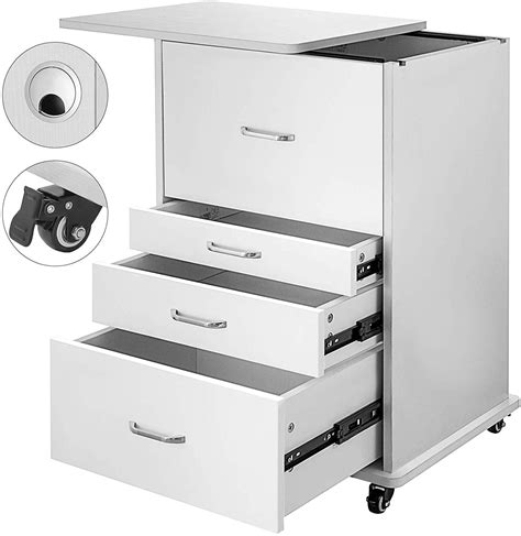 rolling medical carts with drawers